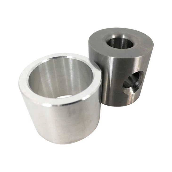 Custom CNC uzinaj Pati aliminyòm Vire tiyo Joint manch lan